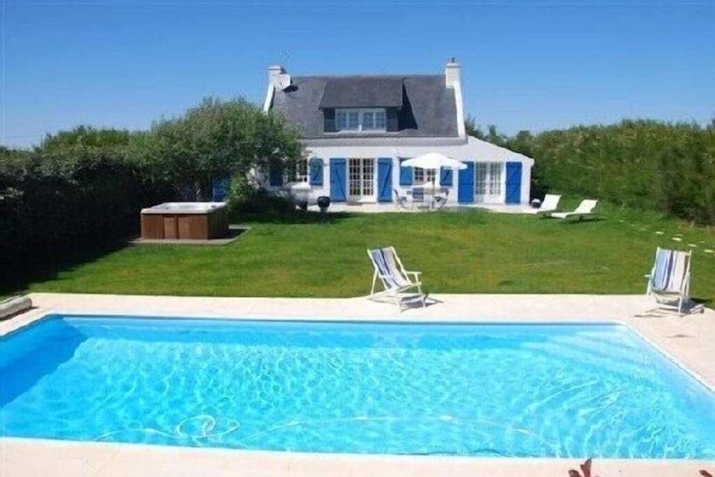 Maison "Ker Galinette " , Belle-Ile-En-Mer, Piscine Chauffee Et Jacuzzi Bangor Екстер'єр фото